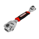 Amtech K1455 8-in-1 Multi Swivel Wrench, Covers 5/16”/8mm to 3/4”/19mm Sizes