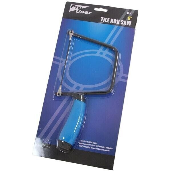 6" Tile Rod Saw with blade 150mm Soft Grip handle