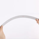 BlueSpot Stainless Steel Ruler, Aluminum Alloy Ruler 30cm / 12 Inch Ruler