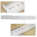 BlueSpot Stainless Steel Ruler, Aluminum Alloy Ruler 30cm / 12 Inch Ruler