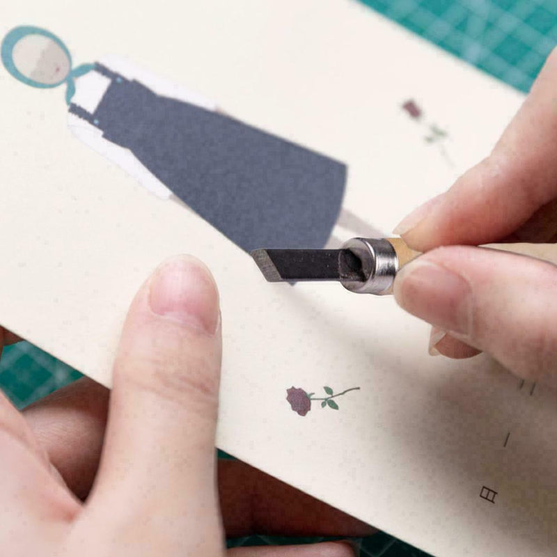 12 Wood Carving Knife & Chisel Set