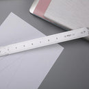 BlueSpot Stainless Steel Ruler, Aluminum Alloy Ruler 30cm / 12 Inch Ruler