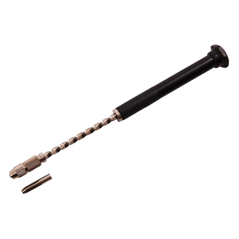 Archimedes Spiral Pin Drill – Spring Push Action Precision Hand Tool