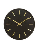 VITUS BLACK AND GOLD WALL CLOCK