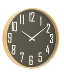 VITUS BLACK WALL CLOCK