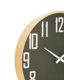 VITUS BLACK WALL CLOCK