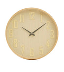 VITUS NATURAL WALL CLOCK