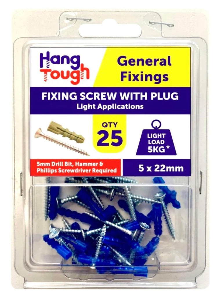 Fixing Screw with Plug