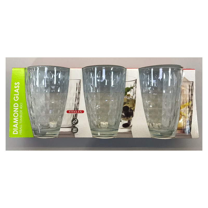 Hiball Tumber 40cl Diamond Glasses