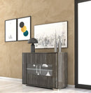 Armony Grey 2 Door Base With LED Lights