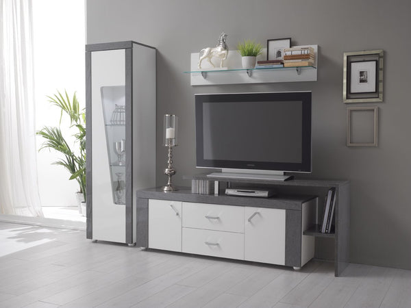 San Martino Ascot 1 Door Display Cabinet