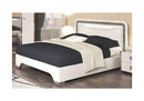 Armony Italian Dillon White Bed Frame